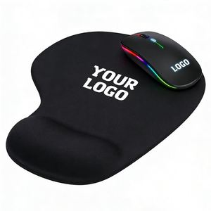Set de Regalo Promocional para Oficina con Logotipo Personalizado, Mouse Inalámbrico 2.4G con Base en Blanco para Venta al Por Mayor - Product Image 1