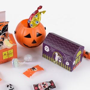 Cajas de Galletas Creativas y Divertidas para Fiestas de Halloween, Cajas de Regalo de Dulces y Golosinas, Caja de Papel para Envolver Regalos de Halloween - Product Image 4
