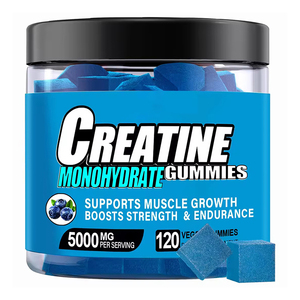 Gomitas de Creatina Monohidrato Personalizadas al por Mayor, Suplemento Energético <span class=keywords><strong>Pre</strong></span>-Entrenamiento, No Apto para Mujeres Embarazadas, 120 Unidades - Product Image 6