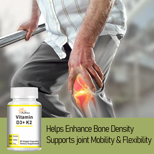 Soutien OEM, réduction, vitamine <span class=keywords><strong>D3</strong></span> <span class=keywords><strong>K2</strong></span>, améliore l'immunité, adultes, adolescents, os sains et forts, calcium, magnésium, capsules molles - Product Image 4