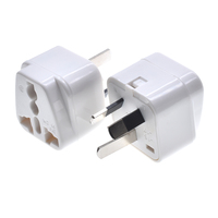 Adaptateur de voyage Australie Type I isolé 3 broches pour appareil photo et ordinateur portable – Conversion universelle prise EU/UK/US