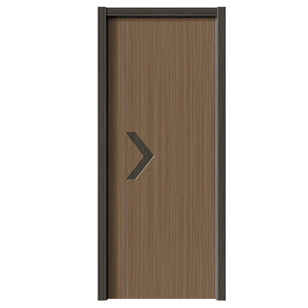 OEM/ODM puertas de madera diseños puertas de hotel sólidas de madera nuevo diseño interior puerta del dormitorio