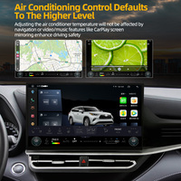 Pour Toyota Highlander / Crown Kluger 2022-2025, écran tactile Android 15,7 pouces, navigation CarPlay et Bluetooth multimédia 8+128 Go