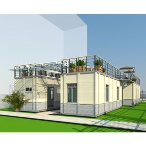 Maisons préfabriquées flottantes, portable, pliable et bon marché, pour <span class=keywords><strong>garage</strong></span>, bar de café, à vendre, livraison gratuite - Product Image 1