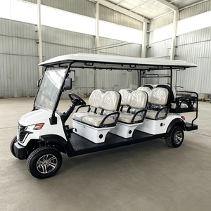 Voiturette de golf électrique 8 places, 7,5 kW de puissance, certifiée CE, véhicule touristique de tourisme - Product Image 6