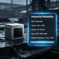 Capteur LiDAR optique Livox Tele-15, multi-laser, DL-Pack, portée de 500 m, haute précision, IP67, double retour, BMI088 IMU, 200 Hz