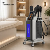 Stimulateur musculaire EMS Perfectlaser, machine de tonification musculaire professionnelle à énergie magnétique profonde, refroidissement par air et eau, machine amincissante EMS