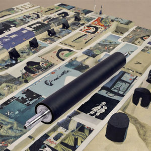 ลูกกลิ้งยางอุตสาหกรรม ABC รุ่นใหม่ แกนเหล็ก สำหรับสายการผลิตความเร็วสูง รับประกัน 1 ปี - Product Image 3