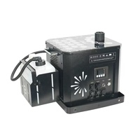 Machine à fumée et brouillard d'extérieur colorée 3500W LED 21x8W RGB 3-en-1, étanche, DMX, télécommandée, pour effets de scène