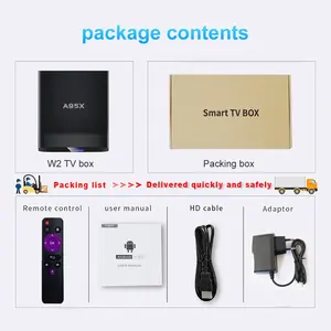 <span class=keywords><strong>A95x</strong></span> <span class=keywords><strong>W2</strong></span> Android 11 TV Box Amlogic S905W2 4GB RAM 64GB ROM 2.4G 5G Wifi Dual 4K BT5.0 Reproductor Multimedia Set Top Box - Product Image 6