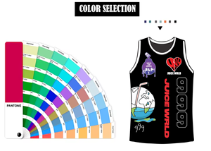 Jersey Basket Bordir Custom Jahitan Khusus Gaya Fashion Bahan Mesh Polyester San Diego Columbus <span class=keywords><strong>Florida</strong></span> Utah Seragam Olahraga Jalanan - Product Image 4