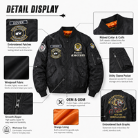 Veste de baseball en chenille polyester de qualité supérieure pour hommes, logo brodé, imperméable, hiver, couleur personnalisée BRIGHT WAY