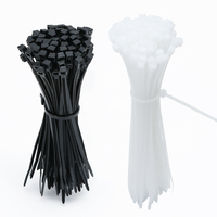 Échantillon Gratuit ZHENGDE – Serre-câbles en Nylon 66 Noir Auto-Bloquant Écologique de 4,8 mm de Largeur, Longueurs 200 mm, 300 mm, 400 mm, 500 mm – Attaches Rapides en Nylon