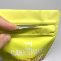 Sachets refermables personnalisés anti-odeur avec fermeture éclair pour bonbons gélifiés 3,5g, résistants aux enfants, en Mylar