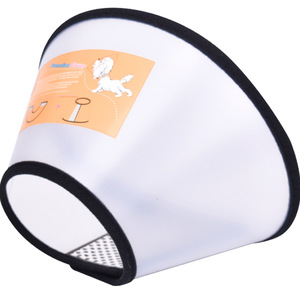Collares elisabetanos transparentes, protectores para mascotas, cubrecabezas, collares para mascotas esterilizadas, anti-mordidas, directamente de fábrica. - Product Image 1