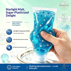 Fluid Aurora Zahnpasta-Maltose Slow-Rebound Quetschspielzeug Kreatives 12cm Transparentes Formwechselndes Spielzeug HH9418 - Product Image 4