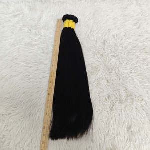 Promoción Letsfly 31.8$ 11A Cabello Virgen Vietnamita Liso de 20 Pulgadas con Doble Trama, 100% Cabello Humano en Paquetes de 310 Gramos al por Mayor - Product Image 6