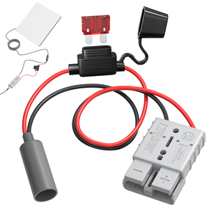 Cable de alimentación Starlink Mini con fusible de 10A y conector Anderson para Starlink Mini, ideal para RV, camping, viajes y uso doméstico. - Product Image 1