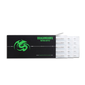 Agujas de Tatuaje Desechables Permanentes de Acero Inoxidable 316 <span class=keywords><strong>Dragonhawk</strong></span> al por Mayor para Máquina de Bobina de Tatuaje y Arte Corporal - Product Image 2