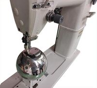 Machine à coudre industrielle à bras longue vitesse pour chaussures, bottes, sacs en cuir et matériaux épais, pour la fabrication de perruques en cheveux humains