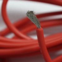 OEM YITKOR Rot-Schwarzer Verzinnter Kupfer-Silikonkautschuk-Draht 12AWG-22AWG Hitzebeständiges Weiches Kabel