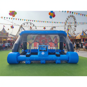Arène de tir <span class=keywords><strong>gonflable</strong></span> Future Tech avec bouclier de sécurité transparent et cibles interactives de style ferme pour les <span class=keywords><strong>jeux</strong></span> d'<span class=keywords><strong>action</strong></span> - Product Image 1