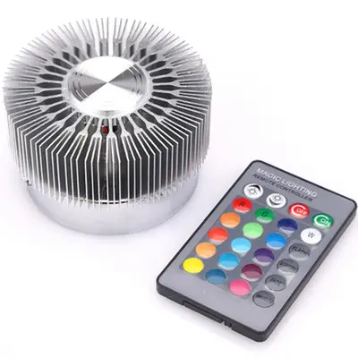 2021 Neue 3W AC85-265V oberflächen montierte LED-Wand leuchte mit Fernbedienung RGB Decken leuchte Sunflower Wand leuchte