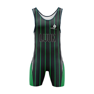 Premium Quality Custom Wrestling <b>Singlet</b> Breathable Compression Fabric Sublimation Uniform All Sizes Colors Styles - Product Image 3
