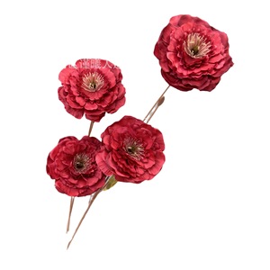 Flores Artificiales de Peonía en Capas Jinxi de 80 cm, de Seda Realista, para Decoración de Bodas, Hogar, Fotografía en Exteriores - Product Image 4