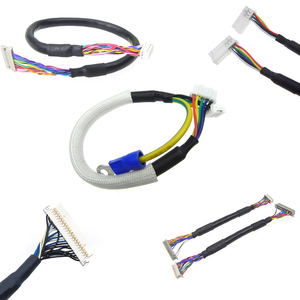 Conector df9 de 51 pines personalizado, cable LVDS chapado en oro, arnés de cableado para portátil FHD - Product Image 2