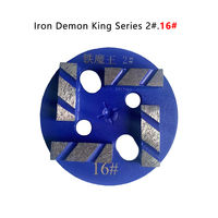 Serie Rey Demonio de Hierro 2 # .16 #   Adecuado para varios tipos de suelos duros y losas de suelo. Suelos de hormigón colado in situ. Suelos moldeados de una sola pieza.