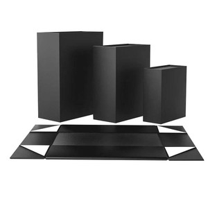 Caja de Cartón Rígido Magnética Plegable Personalizable en Forma de Libro para Zapatos, Calcetines, Ropa, Embalaje de Prendas, Reciclable - Product Image 1