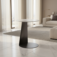 Table basse de salon extensible blanche moderne de luxe, minimaliste, créative, simple, haut de gamme, durable, avec rangement, petite, en marbre