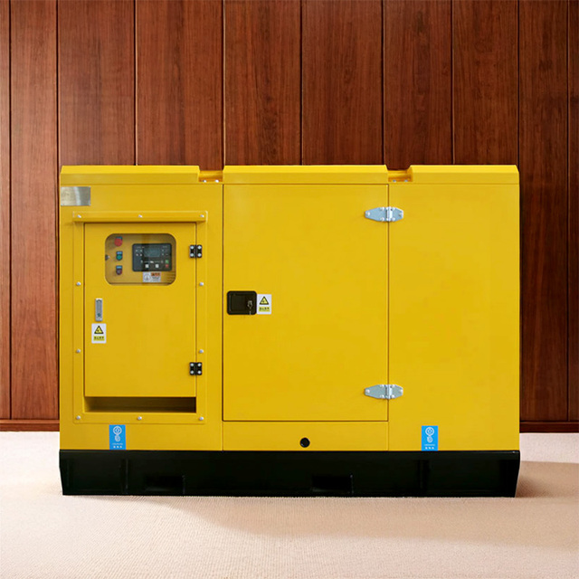Industrial Silent Gasoline Generator 10-18kVA 3-Phase 50Hz Water-Cooled 24V DC Auto Start EPA Certified 10A 13 Hours Continuous
