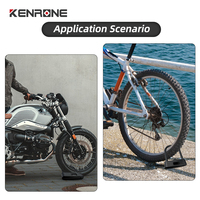 Verrou de moto intelligent KENRONE IP66 étanche, programmable, numérique, biométrique, à empreinte digitale, pour roue arrière, en métal, dernière génération