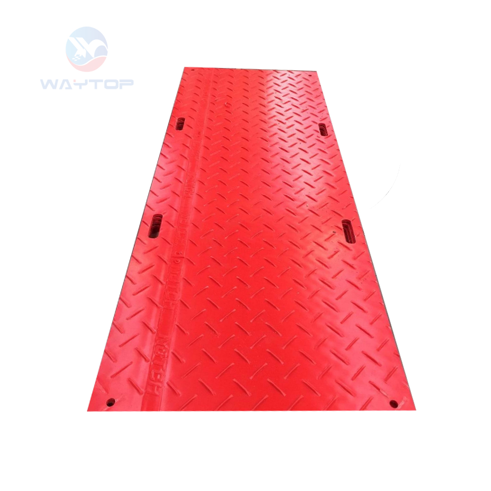 Excavator 4x8 Interlocking UHMW/HDPE Track Road Floor Temporary Ground Protection Mat PE Material Custom Cutting Processing