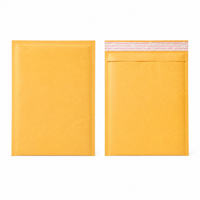 Enveloppes d'expédition jaunes en kraft à bulles, matelassées, avec fermeture adhésive, imperméables, antichoc, sacs express pour entreprises, vente en gros, SGS CE