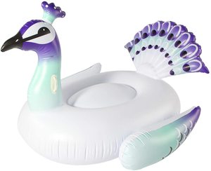 Phao Bể Bơi Hình Con Công Bơm Hơi Đồ Trang Trí Tiệc Mùa Hè Vui Nhộn Đi Chơi Trên Hồ Bơi Đồ Chơi Hồ Bơi Cho Hồ Sông Biển - Product Image 3