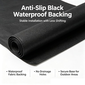 Gazon artificiel économique de 30 mm, rouleau de gazon <span class=keywords><strong>synthétique</strong></span> non poreux avec support imperméable, tapis de <span class=keywords><strong>pelouse</strong></span> artificielle pour la verdure murale et les sols intérieurs - Product Image 4