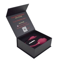 Boîtes cadeaux magnétiques personnalisées pour jouets sexuels avec laminage mat et doublure en éponge pour l'emballage des vibromasseurs