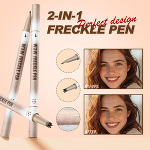 Stylo à taches de rousseur double tête, naturel, longue tenue, imperméable, séchage rapide, pour maquillage du visage, effet tatouage - Product Image 5