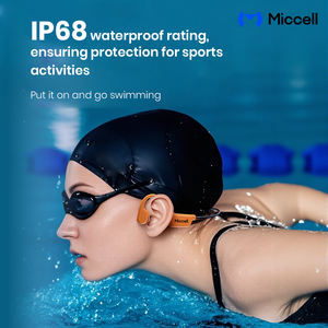 Auriculares Deportivos Inalámbricos Miccell BHB04 TWS con Clip para la Oreja, Resistentes al Agua IPX-68, con Conducción Ósea y 7 Horas de Reproducción - Product Image 5