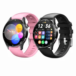 2022 2021 Montre Connectee डे Luxe Homme Femme दौर डायल स्क्रीन Smartwatch 300Mah बड़ी बैटरी मोबाइल स्मार्टफोन स्मार्ट घड़ी