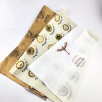 Étiquette d'emballage cadeau d'impression personnalisée avec logo blanc coloré papier d'emballage cadeau de Noël papier d'emballage de vêtements papier de soie