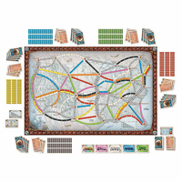 Jeu de société personnalisé avec jetons et boîtes, fabriqué en usine OEM, pour la famille, avec certificat FSC/ICTI, personnalisable selon votre conception