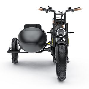 Vélo électrique à gros pneus de voiture latérale vente directe d'usine 25ah 1000w <span class=keywords><strong>moto</strong></span> Ebike Sidecar route légal Dirt Ebike électrique pour adulte - Product Image 4