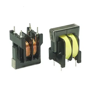 UU9.8 4pin Transformator Inti Ferit Permeabilitas Tinggi untuk Mode Umum Induktor Kumparan Inti Neon Transformer