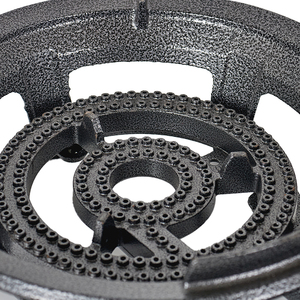 <strong>Durable</strong> Cast Iron Portable Single Burner Stove Portable <strong>Gas</strong> Powered Intense Fire Furnace Stove for Cars - Product Image 2