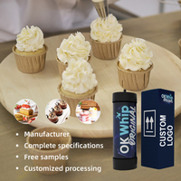 640g cartouches de gaz pour crème fouettée, outils de pâtisserie, gadgets de cuisine, bonbonne de gaz pour crème fouettée