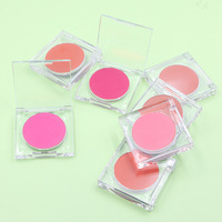 Fard à joues en poudre haute pigmentation, waterproof, longue tenue, palette de fard à joues à marque privée, logo personnalisé, faible MOQ